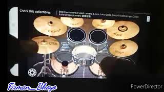 Cover Aisyah istri Rasulullah with Simple drum