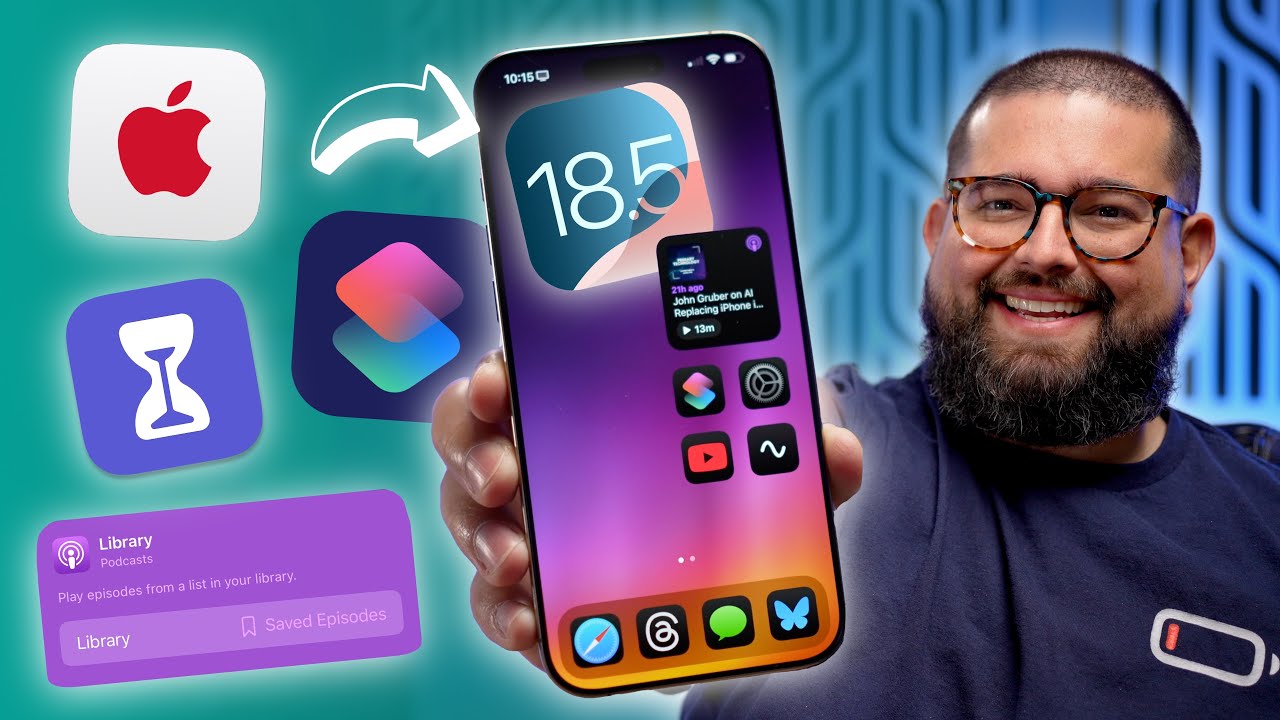 5 NEW iOS 18.5 Features - HUGE for Parents - YouTube