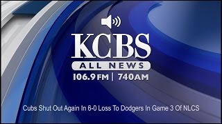 Cubs Shut Out Again In 6-0 Loss To Dodgers In Game 3 Of NLCS (Audio)