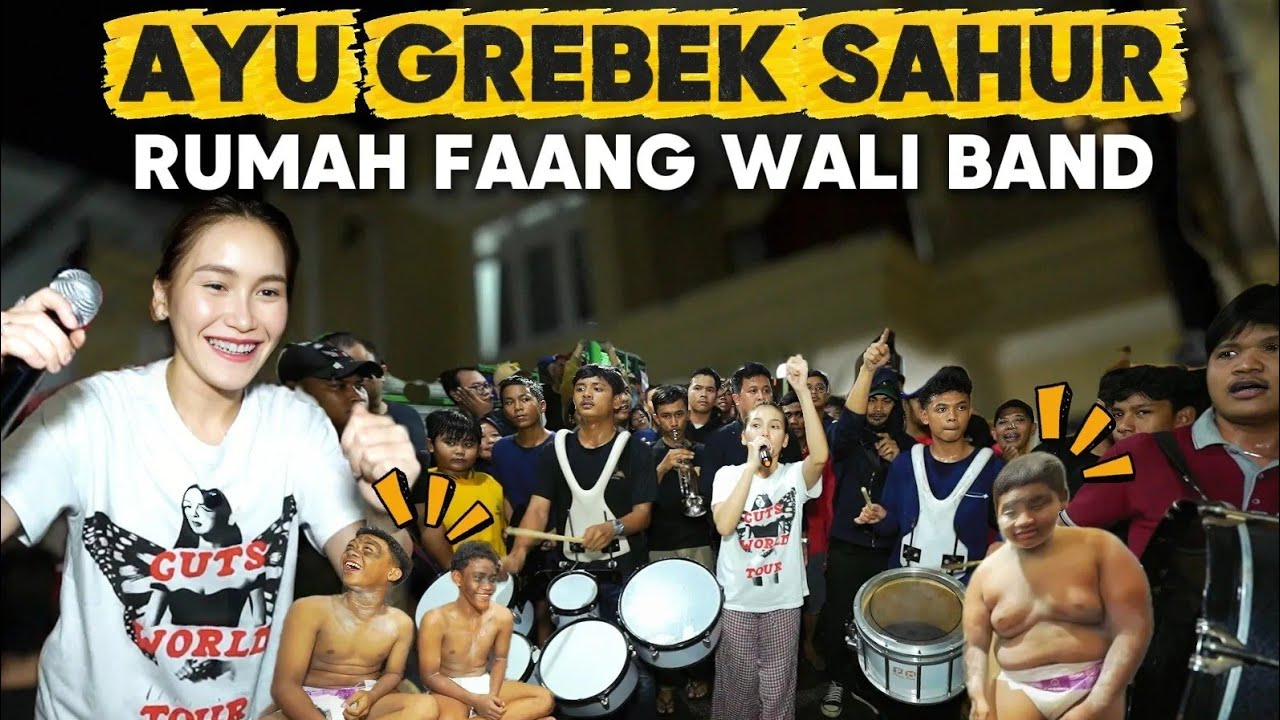 AYU TING TING GREBEK SAHUR TERNYATA ADA RUMAHNYA FAANG WALI BAND