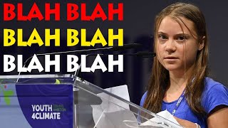 Greta Thunberg: There is no planet B blah, blah blah blah