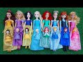 Disney Princess Doll Makeover ~ DIY Miniature Ideas for Barbie - Wig, Dress, Faceup, andMore! DIY