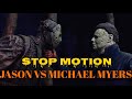 Michael myers vs jason  stop motion neca toys