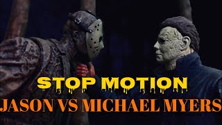 MICHAEL MYERS vs JASON - Stop Motion Neca Toys