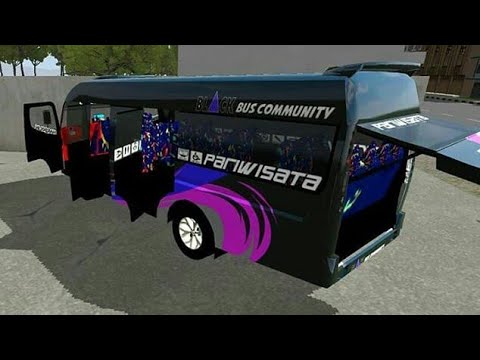 Mod elf bussid v 2.9 mitsubishi canter fe71 ELF - YouTube