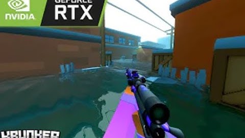 Krunker.io Max Graphics Showcase 4k60FPS (Ray Tracing) | Krunker.io Gameplay