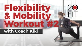 Flexibility & Mobility Workout #2 with Coach Kiki  |  #FITdariRumah  |  FITCO Indonesia screenshot 3