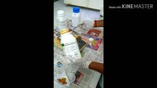 Preparation of Baird Parker Agar.
