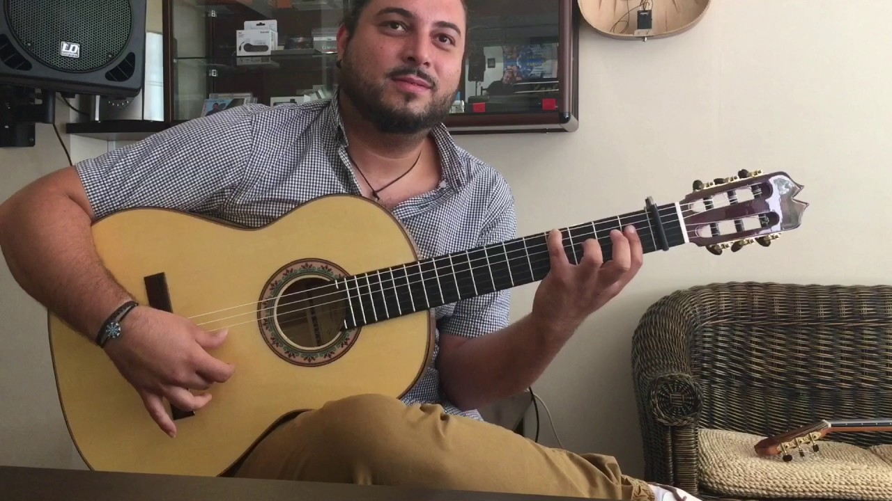 Guitarra Paco Navarro Blanca - YouTube