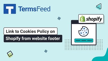 Link to Cookies Policy on Shopify from website footer