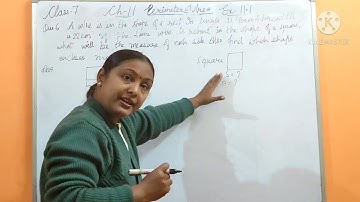 Q5-Q6 ||EX-11.1||PERIMETER AND AREA||CLASS-7TH||NCERT SOLUTIONS