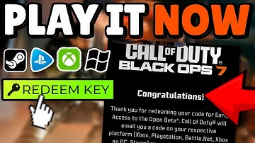 How to get Black Ops 7 Beta Code (for FREE) ✅ Play COD BO7 Early Access NOW