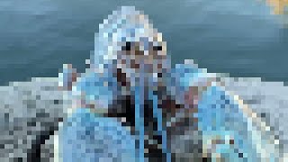 Blue Lobster jumpscare (8-bit)