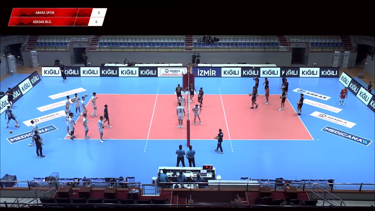 ARKAS SPOR - NİKSAR BLD. Arabica Coffee House Erkekler Voleybol 1.Ligi