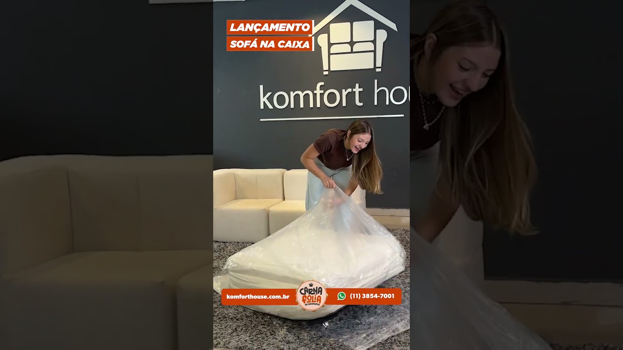 Sofá Alemanha na promoção nesta CarnaFolia de Komforto!