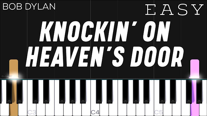 Knockin’ on Heaven’s Door Piano version - Piano performance video thumbnail