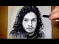 Comment dessiner un visage [Tutoriel] Jon Snow