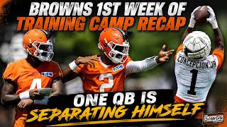 Browns Training Camp Week 1 Recap -- One QB is Separating Himself