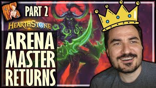 THE ARENA MASTER RETURNS?! (Part 2/2) - Hearthstone Barrens