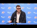 Isaiah Hartenstein on clutch execution leading to NBA Cup Game 3 Win over Minnesota.