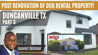 Rental Property after Renovation in Duncanville TX!