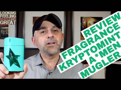 Mugler A*Men Kryptomint Review + Full Bottle USA Giveaway 🌿🌿🌿