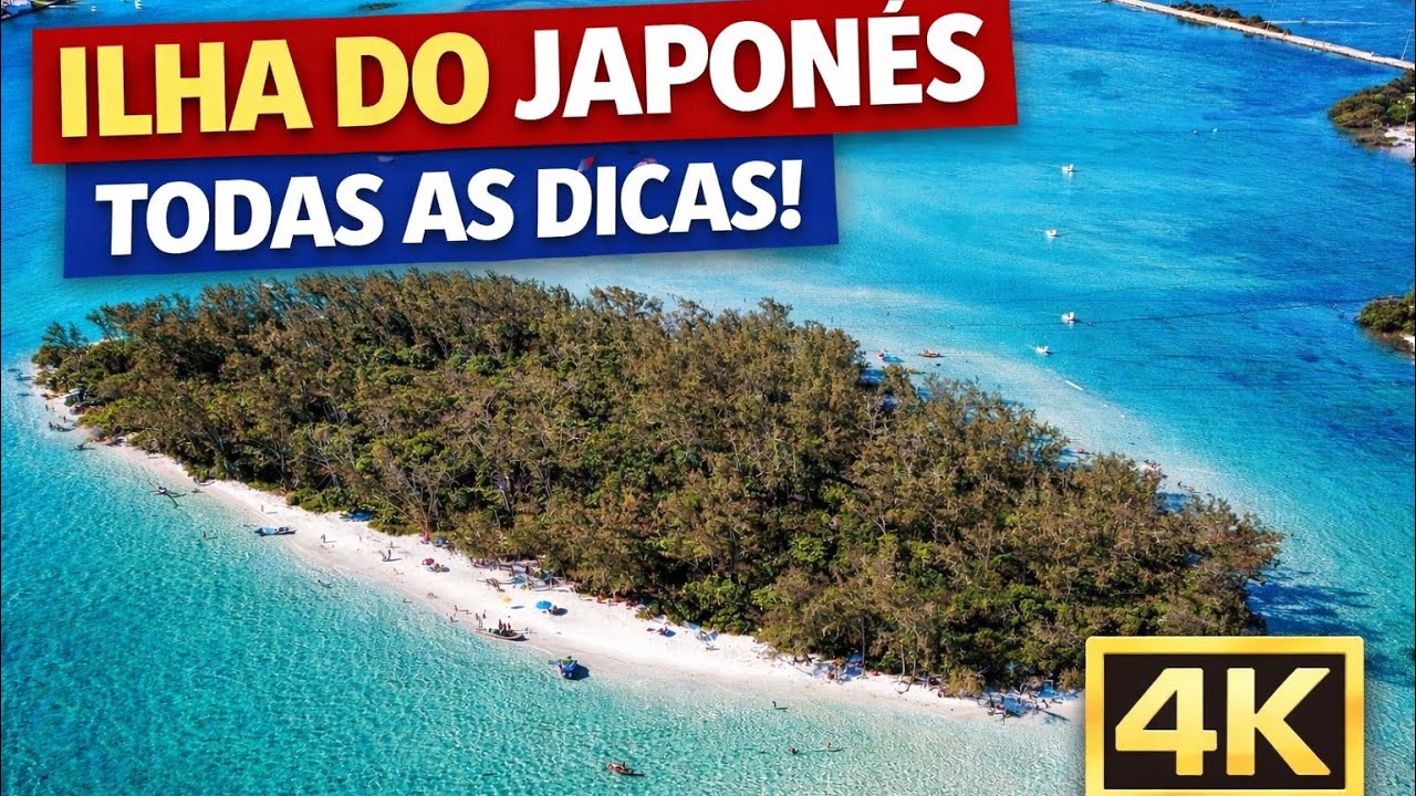 Ilha do Japonês em Cabo Frio 4K | Como Chegar, Dicas e Preços