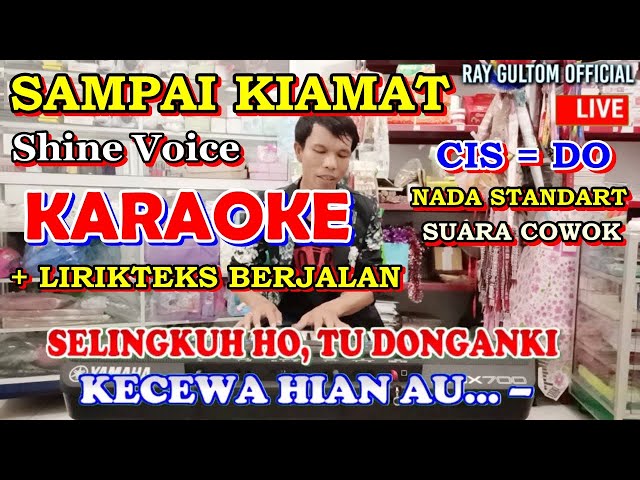 KARAOKE SAMPAI KIAMAT || NADA STANDART COWOK  - SUDAH ADA IZIN DARI PENCIPTA LAGU class=