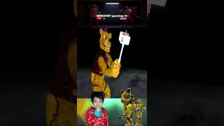 GOLDEN FREDDY Perfect Match Gameplay! 🐻🔥 MK9 Mods HDR #shorts