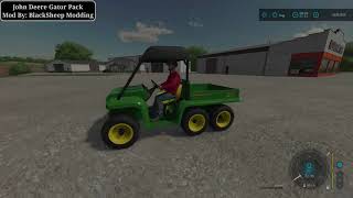 John Deere Gator Pack | Mod | Farming Simulator 22
