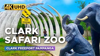 CLARK SAFARI Zoo and Adventure Park 2023 | New Attraction in Clark Freeport Pampanga Philippines【4K】