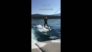 How to Wakesurf  - Deep water start