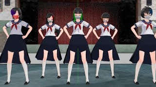 Yandere Simulator{MMD} - Caramelldansen