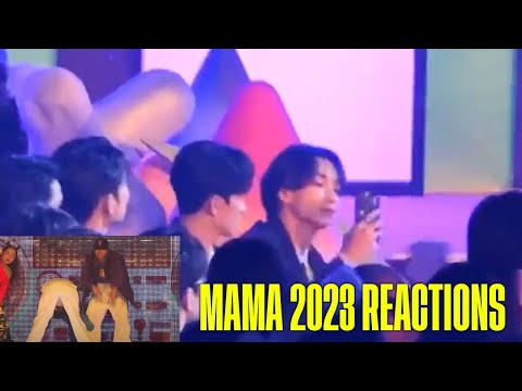 SEVENTEEN REACTION TO ENHYPEN & Street Woman Fighter2 X Dynamicduo AT MAMA 2023