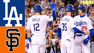 Dodgers vs Giants FULL GAME Highlights May 14, 2024 - MLB Highlights | MLB Season 2024