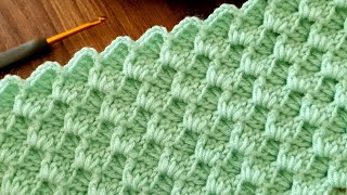 Unique Very Easy Crochet sewing pattern baby blanket for beginners