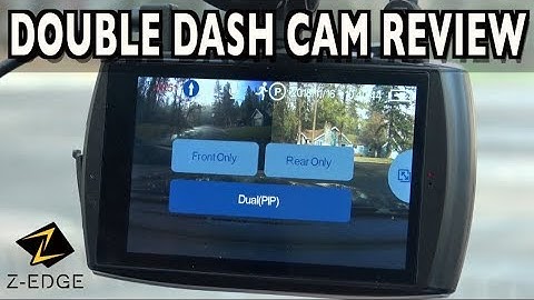 Everyman Reviews: Z-Edge T4 Double Dash Cam