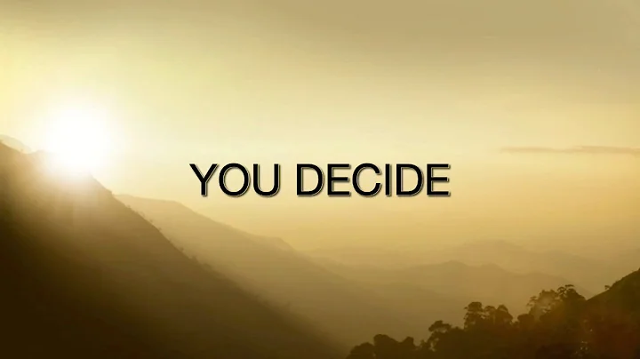 12 18 22 SERMON You Decide Pastor Anna Roe