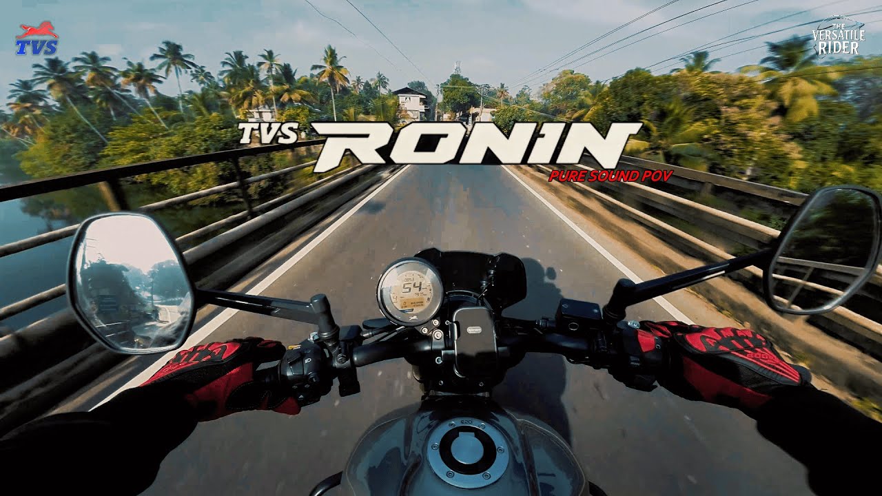 TVS Ronin | POV Pure Sound 4K Video | Ride#02 | ASMR | DJI OSMO Action 3