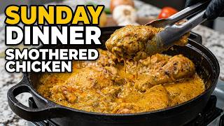 Easy Creamy Smothered Chicken That Tastes Like Sunday Dinner