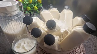 How to Make Healthy Soya milk Drink @Roselyn Inyagbo Channel.