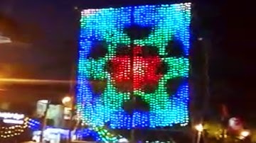 Building Arch RGB Pixel LED Lighting decoration, T1000S Controller memory card program | Pixel Arts