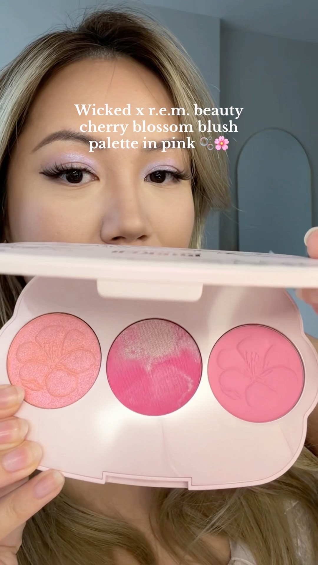 WICKED CHERRY BLOSSOM PALETTE🌸 r.e.m. beauty x wicked for good