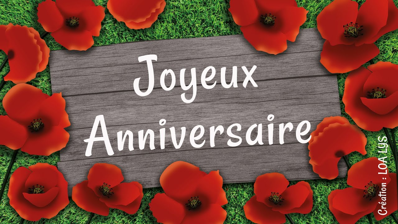 179 Joyeux Anniversaire Carte Virtuelle Souhait De Bonheur Youtube