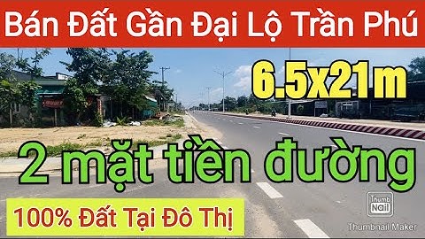 Bán đất 2 mặt tiền đường cách đại lộ Trần Phú 50m gần chợ Long Hải tại Tx Hòa Thành Tây Ninh