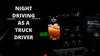 Night Shift as a Truck Driver