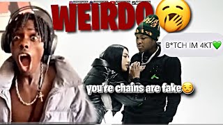 LIL DUMP DONT GIVE AF!! KOMBZ REACTS TO 20 WOMEN VS 1 RAPPER: LIL DUMP