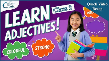 Class 8 Adjectives | English Olympiad | CREST Olympiads