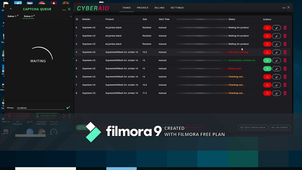 CYBER AIO live cop supreme S/S 19 week 16