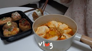 ENG) Summer home-cooked meals for single household, but portion isn't for one / No Brand Burger etc.